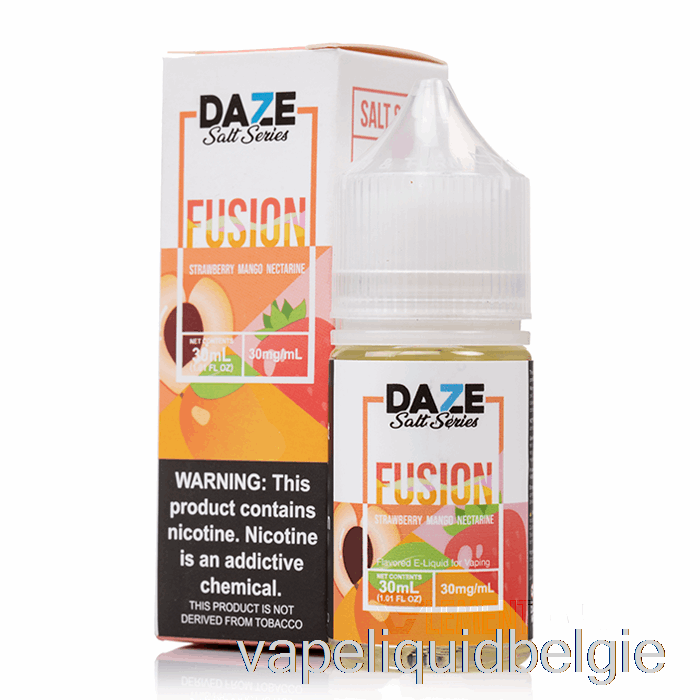 Vape Smaken Aardbei Mango Nectarine - 7 Daze Fusiezout - 30ml 30mg